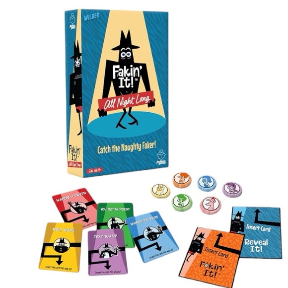 Wilder JACKBOX Games Fakin' It All Night Long Board Game - Picture 2 of 6